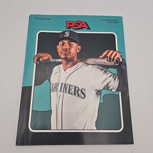 JULIO RODRIGUEZ April 2023 PSA Magazine Cover Price Guide JROD Mariners
